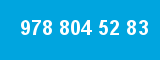 978 804 52 83